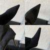 Mode Winter Herbst Mode Slipper Damen Kniehohe Stiefel mit dünnen Absätzen Schuhe Damen Moderne lange Stiefel Weibliche Pumps Schuhe