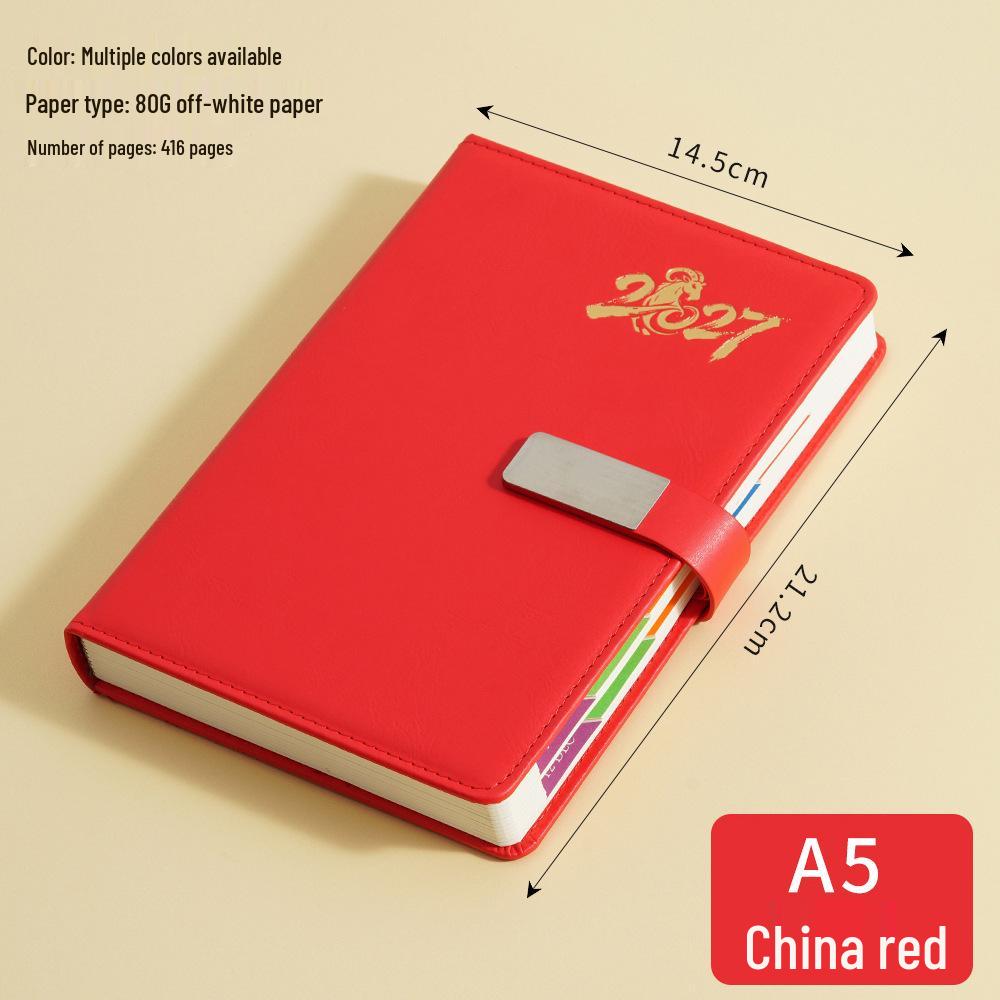 2027 Premium Time Management Notebook Set with Customized Logo