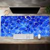 Gaming Station Desk Mat Mouse Pad Cloth Surface Non Slip Rubber Base Large Pad for PC Laptop Keyboard Setup