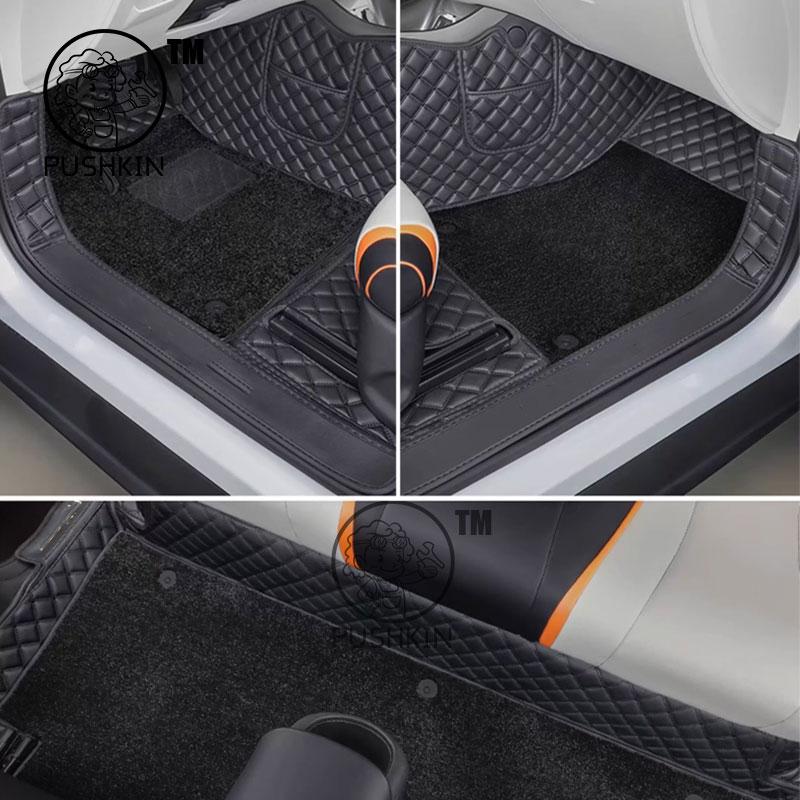 Car Floor Mats For BYD Dolphin 2024 2025 Trunk Mat Waterproof Non-slip Foot Pad Carpet Kit Floor Liner LHD RHD Car Accessories