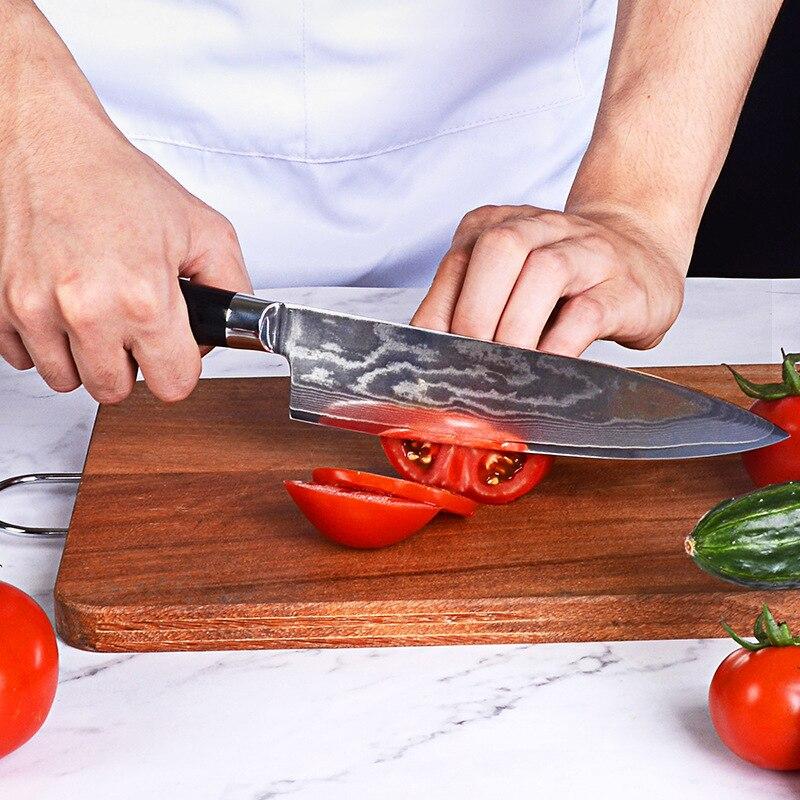 8 inch Damascus Knife Professional 67 layers Damascus Steel Chef Knife Kitchen Knives Japanese Sushi Knife
