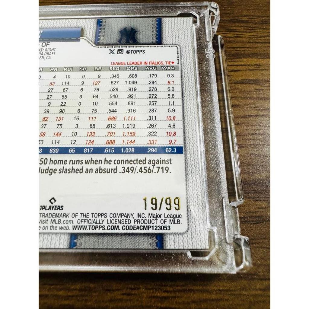 Used Topps Series One Aaron Judge