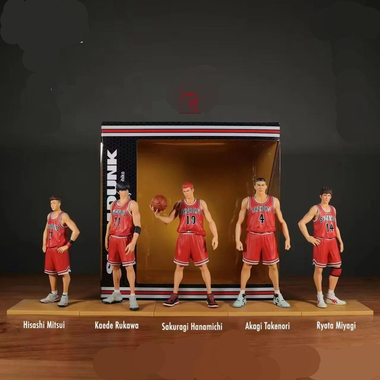 SLAM DUNK movie version, Sakuragi Blossom Road, Liuchuan Maple, National Competition, Xiangbei Team Five Tigers, boxed figure
