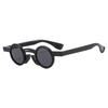 Retro Small Round Punk Women Sunglasses Fashion Double Color Men Trending Hip Hop Sun Glasses Shades Uv400