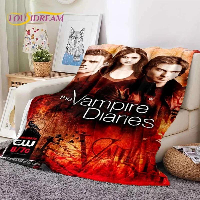 3D Neueste The Vampire Diaries Damon Salvatore Weiche Flanelldecken, Überwurfdecke Bequeme Decke für Betten Sofa Zuhause Schlafzimmer