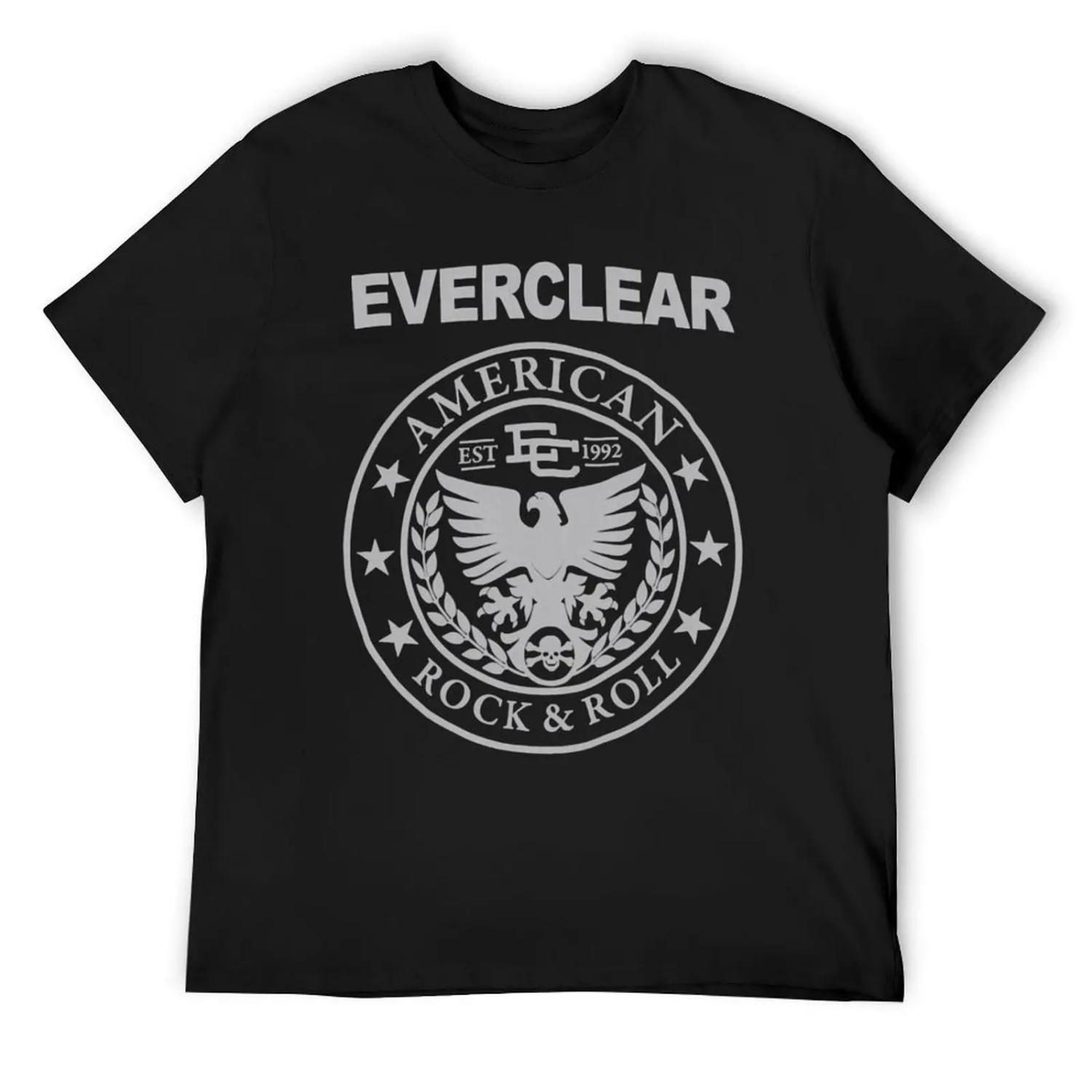 

Everclear Band For Fans T-Shirt blue lock vintage anime shirt workout shirts for men XXXXXL чорний