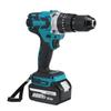 3 In 1 288V Brushless Electric Drill Screwdriver 20+3 Torque Variable Speed Cordless Hammer Impact Drill for 18V Battery
