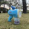 New Handheld Fully Automatic Stickers Space Blowing Bubble Toy Bubbles Gun Outdoor Bubble Machine Gift Holiday Gift Toy.