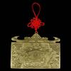 Brass Tai Sui Wall Five Blessings Bat Money Zodiac Year Hanging Ornament