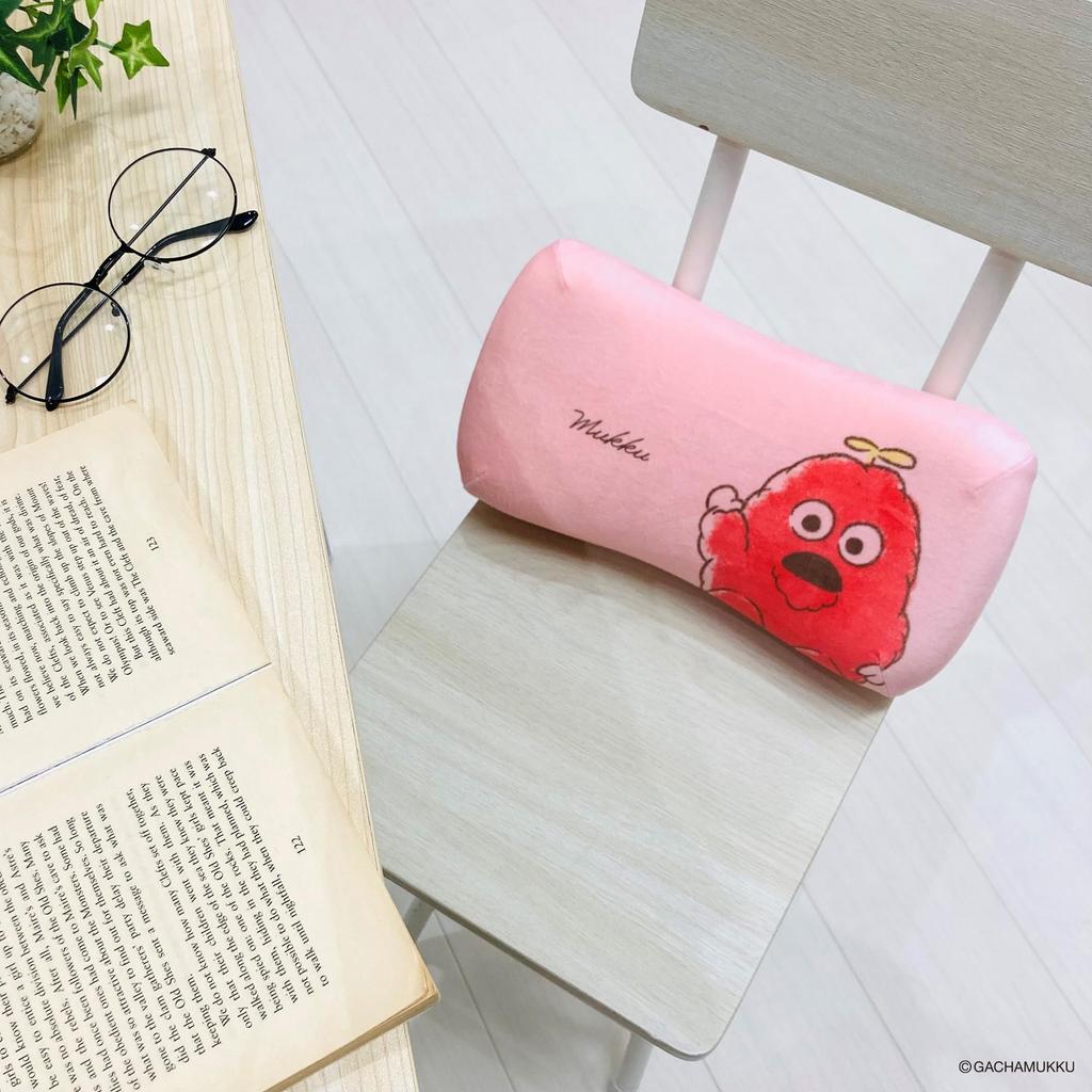 MORIPiLO Morishita Gachapin Mook polštář z paměťové pěny 15x31cm polštář na opěradlo pohovky plyšový polštář Ponkikkies Mook červený 4621420