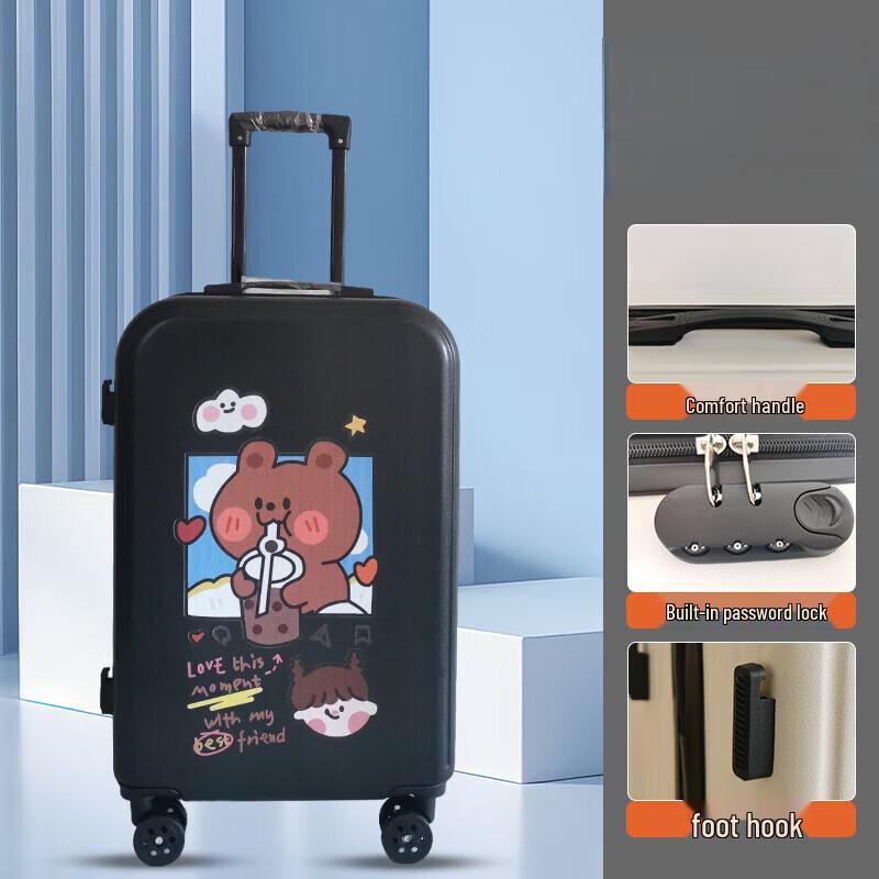 Li Shen Zipper Travel Suitcase