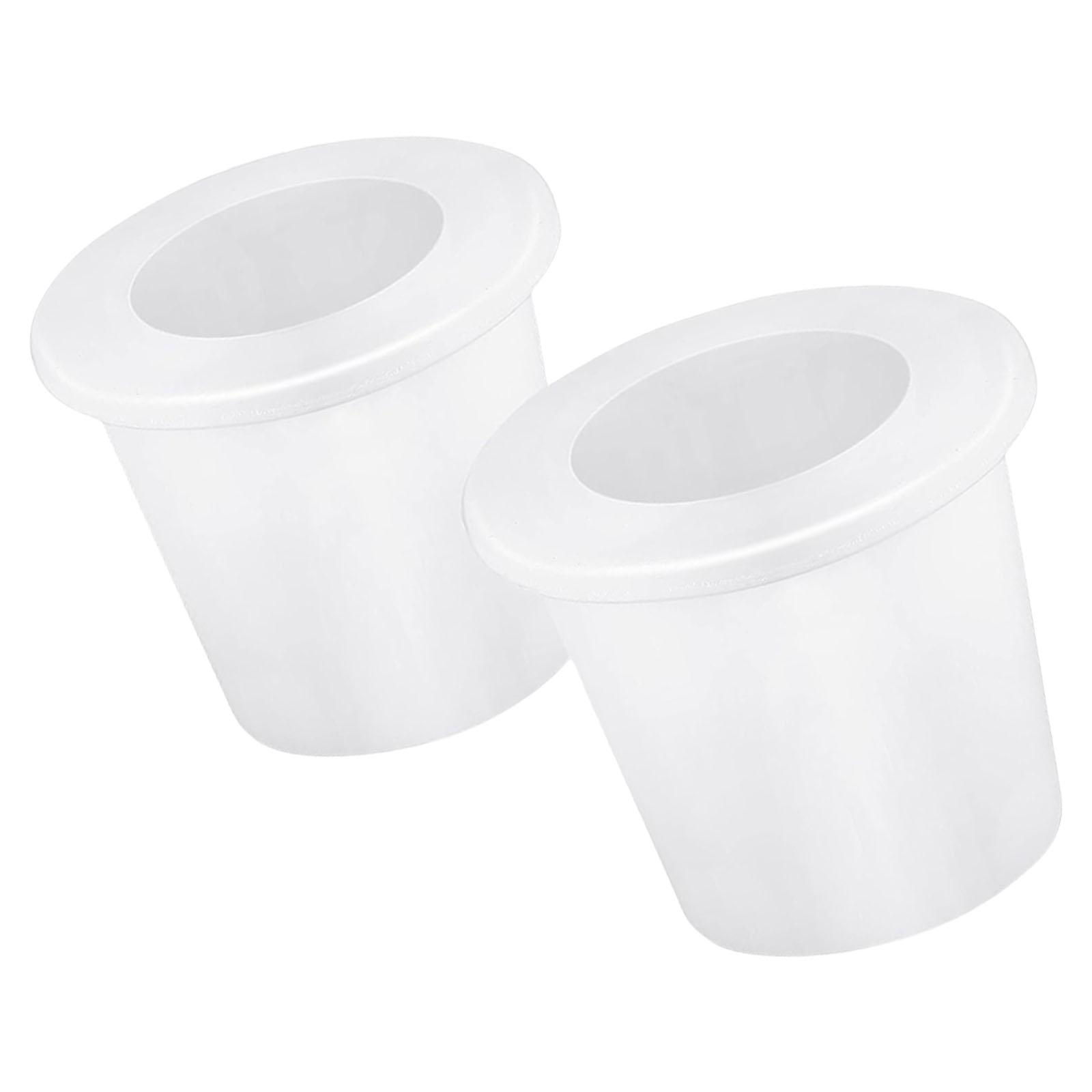 

Стабилизирующая втулка для шеста зонта для столов патио и у бассейна. Подходит для зонтов с шестом до 1,5 дюймов. Адаптер для шеста. белый