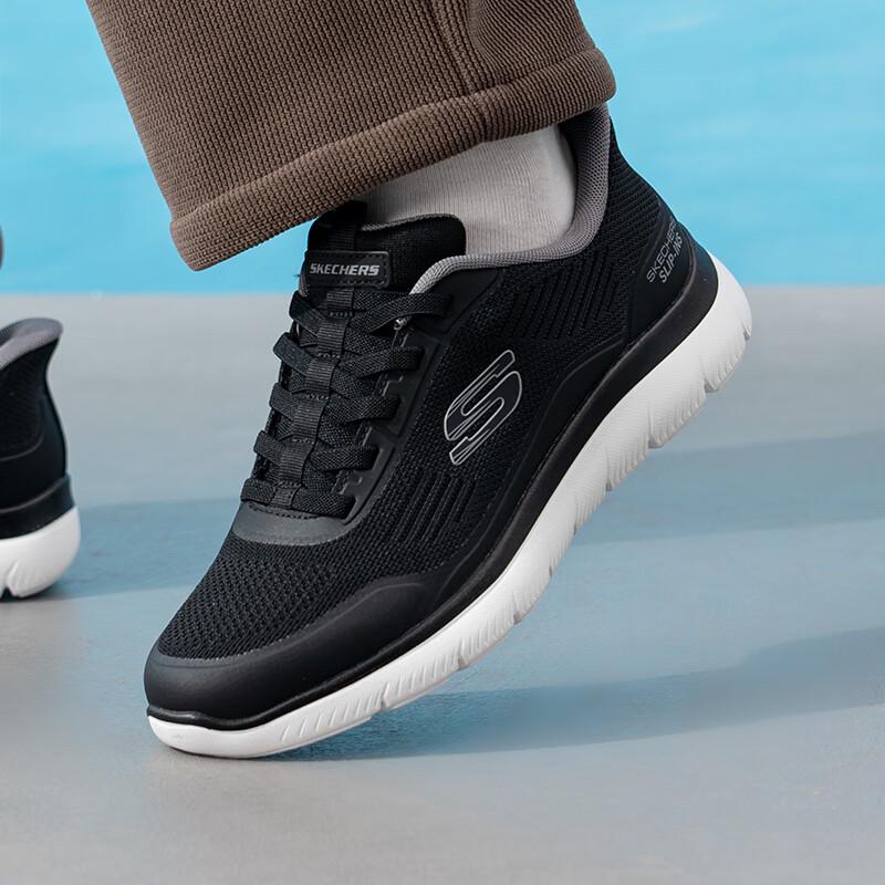 Мужские сетчатые слипоны Skechers для ходьбы US 10.5