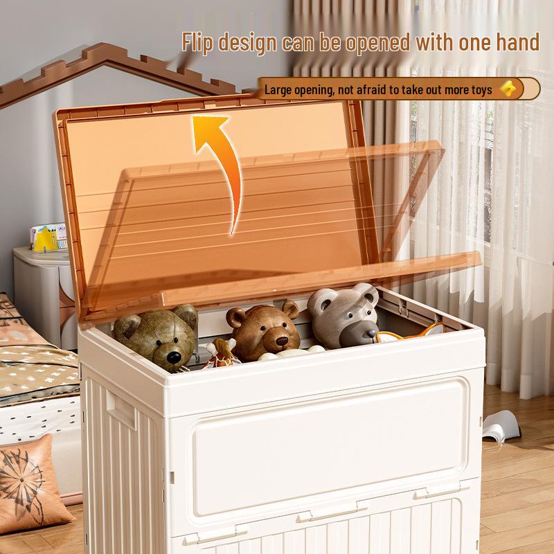 Large Capacity Folding Storage Box for Household Clothes and Jackets