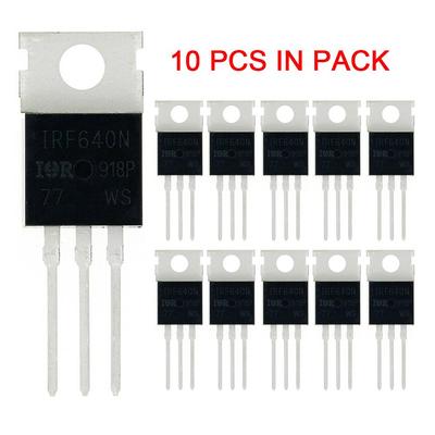 10PCS IRF640 IRF640N Power MOSFET 18A 200V TO-220 IR Mosfet N-channel Transistor