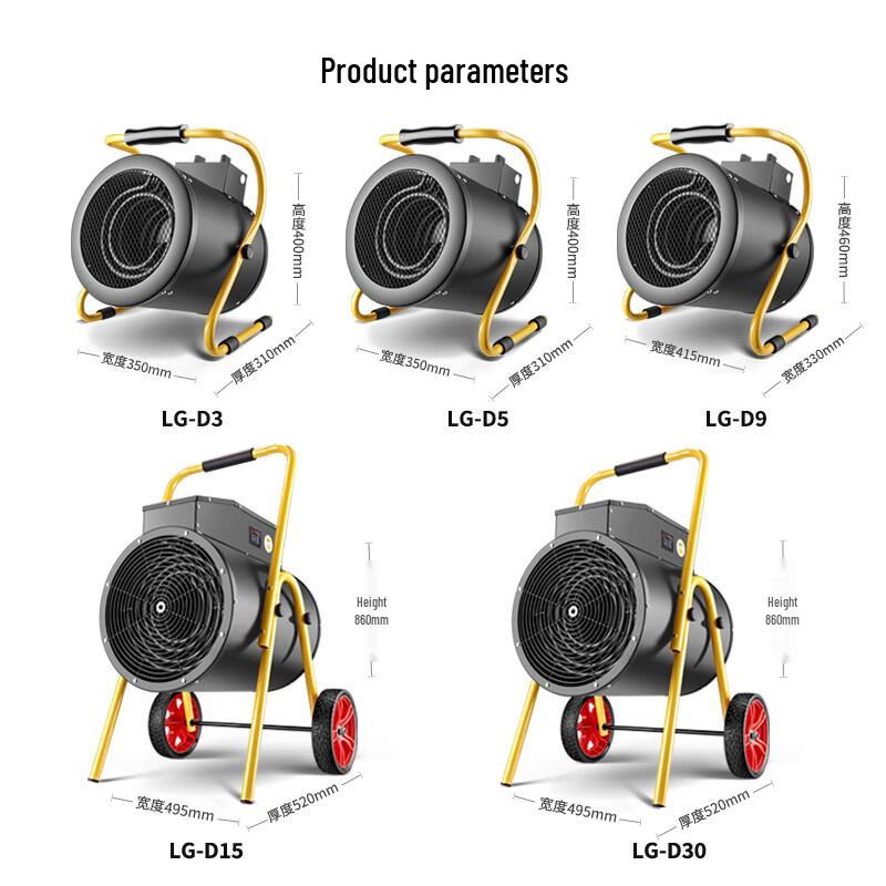 Ruimengte 3KW Industrial Fan Heater