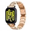 Diamond Strap and Case for Redmi Watch 5 Active Redmi Watch 3 Active/3 Lite Stainless Steel Watchband