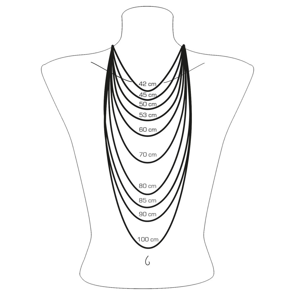 Heart Necklace Lbke0004-001-12-L45V