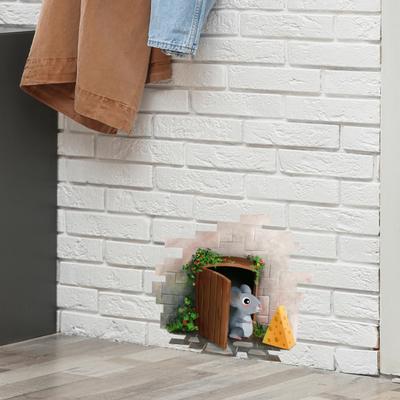 Wall Mural Eye-catching Home Decor Sticky Cartoon Animal Wall Sticker Durable DIY Funny