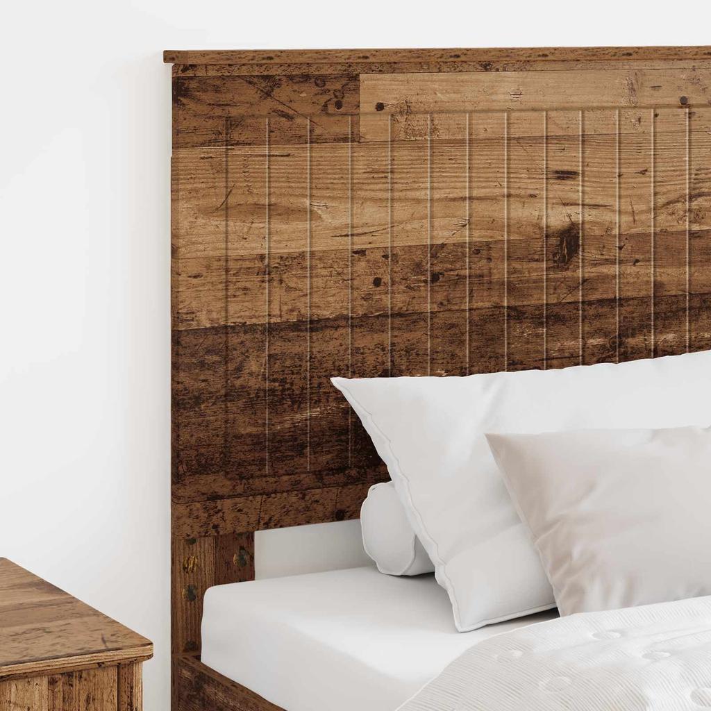 Headboard with Reclaimed Wood Look 90 cm Particle Board