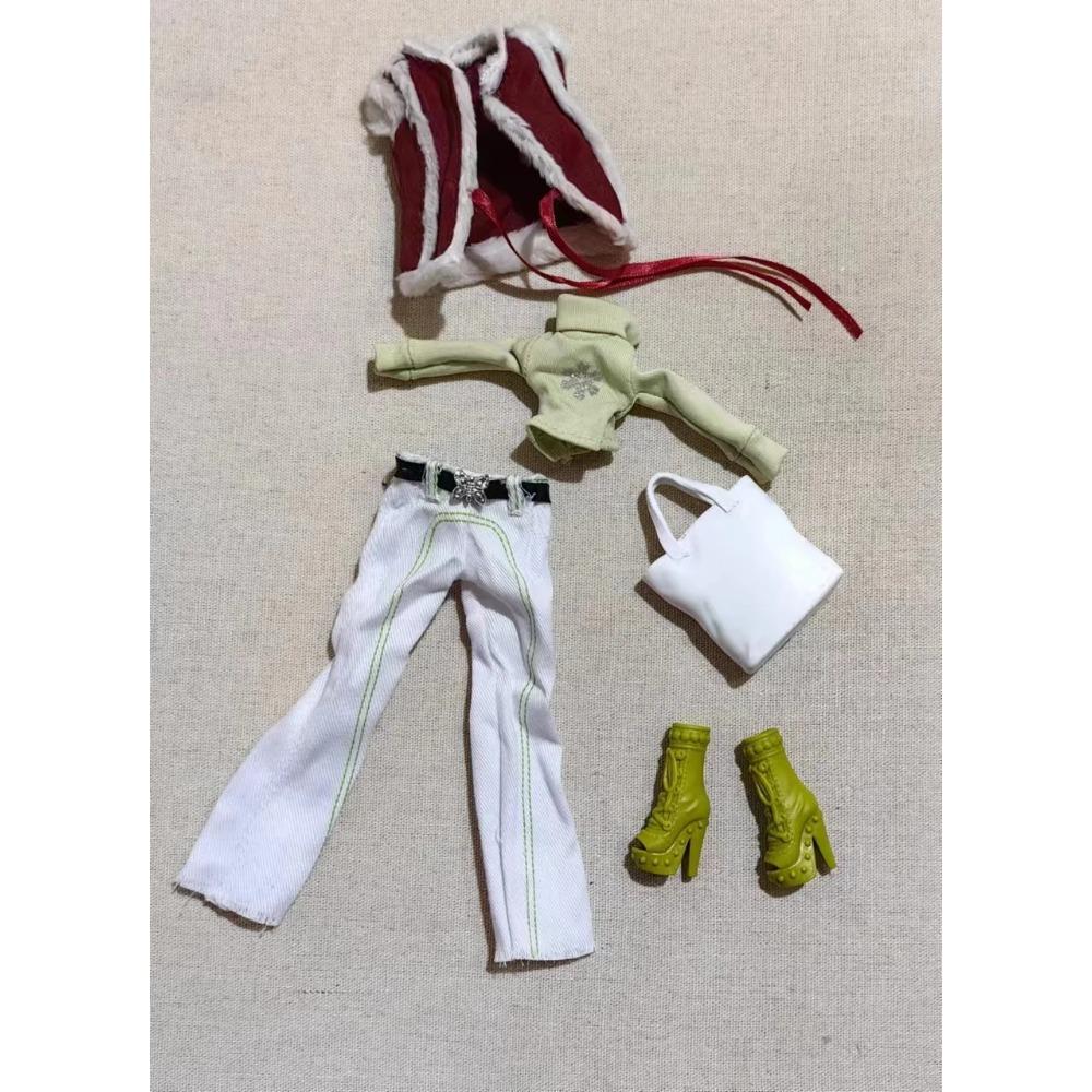 Ručně vyráběné OBLEČENÍ pro panenku Outfit pro 11,5palcovou 30cm panenku bjd oblečení Mnoho stylů Dárky pro doplňky panenek 6
