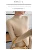 Women's Slim-Fit Cashmere Ribbed Mock Neck Sweater