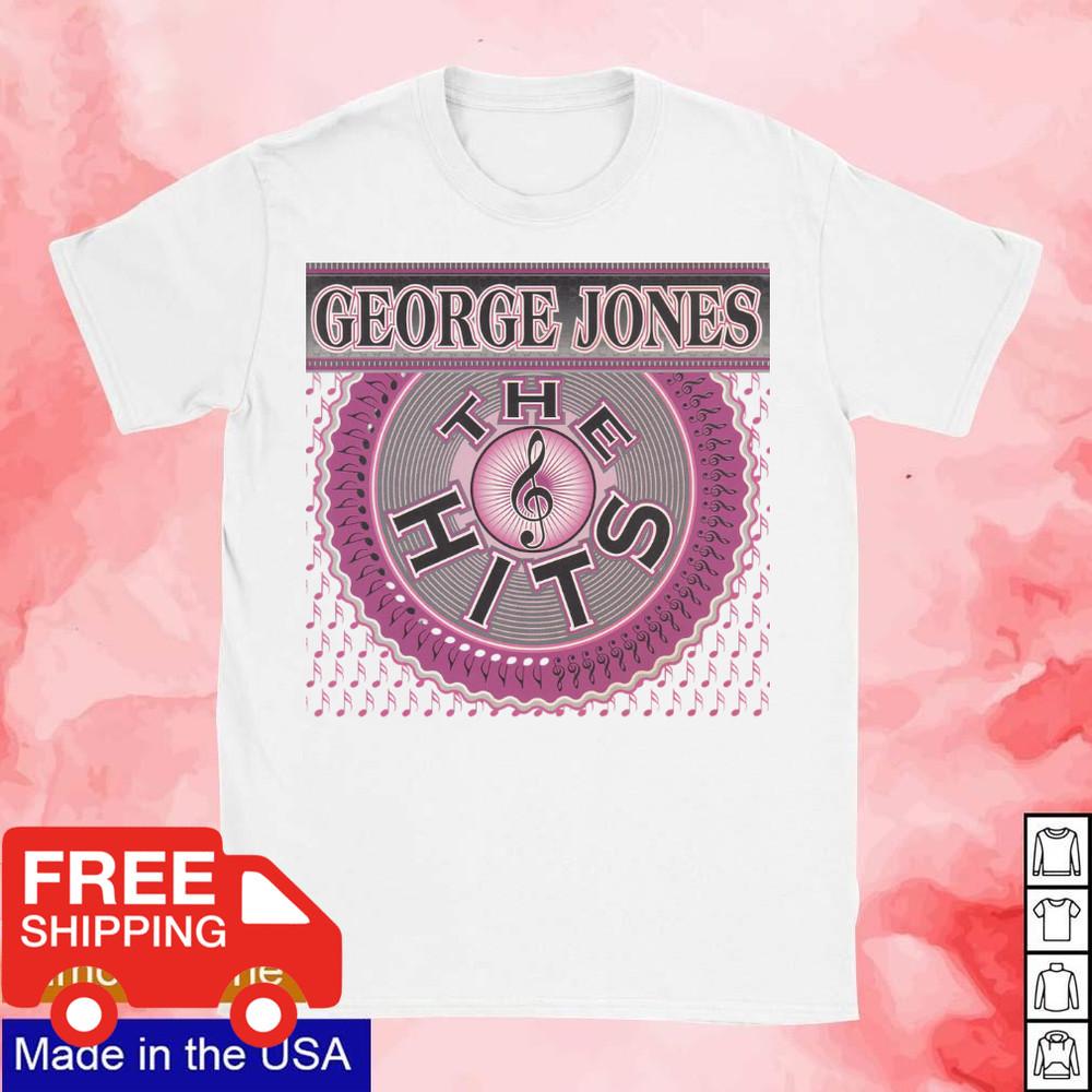 

George Jones The Hits Ablum Tshirt All Size S to 5XL UR643 Unisex T-Shirt S