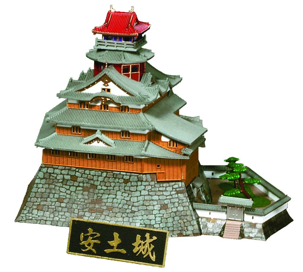Doyusha 1/360 Azuchi Castle, a Famous Japanese Castle, Plastic Model S26