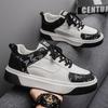 Men's shoes casual shoes spring new versatile fashion board shoes men's platform heightening retro sports shoes