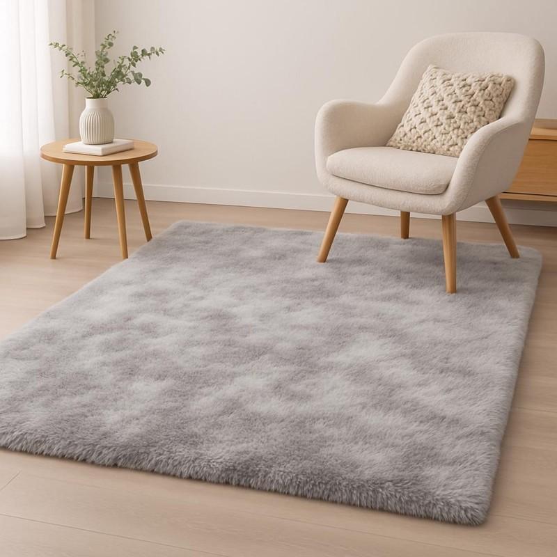 Super Soft Shaggy Area Rug, Non Slip Plush Washable Carpet for Living Room Bedroom Indoor Home Decor Bedside Floor Mat