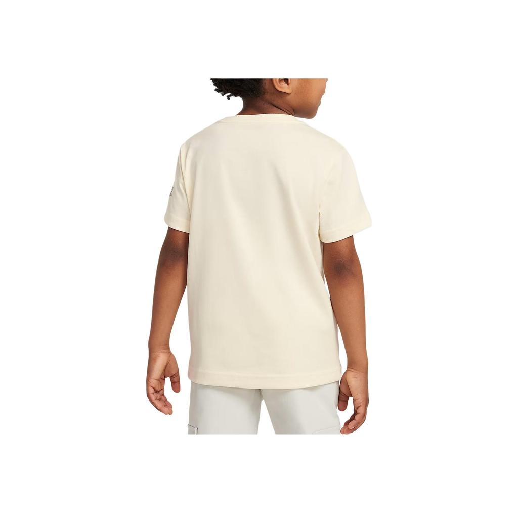 Nike T-Shirt Logo Soft Comfortable Short Sleeve Kids tops DX7633-113