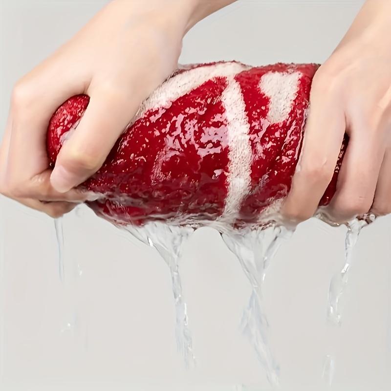 Heart Cotton Towel Red Soft Face Bath Towels Absorbent Shower Towel For Bathroom Adults Couple Wedding Valentine'S Day Gift