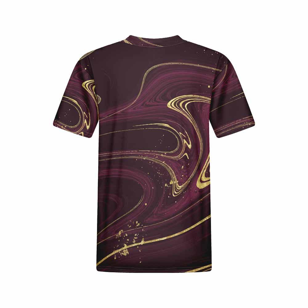 Summer Round Neck 3D Printed Top Fashionable Casual Short Sleeved Children's Boy T-shirts