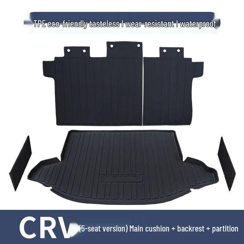 Fits 2017-2026 Honda CRV trunk mats & interior decor, including 2025 hybrid models.