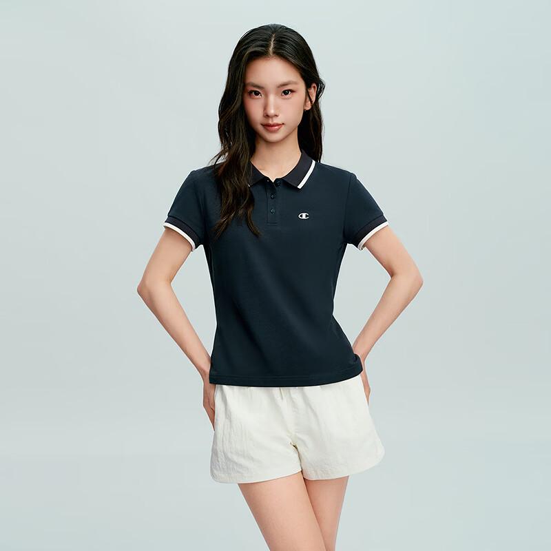 Champion Women's Short-Sleeve Cotton Polo Shirt