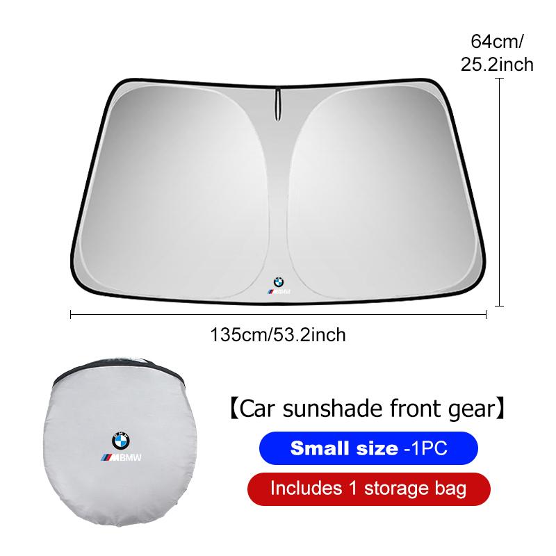 For BMW Car Front Window Sunshade UV Protection Cover Sunshade Insulation Cover Accessories E46 E90 E60 F10 E39 F30 E36 E87 E90 WT5