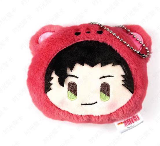 Ultimo Caldo Originale Detective Conan Xiong Xiong Peluche Detective Scatola Cieca Ciondolo Testa Grande Anime Kaitou Regalo Progettato Per Amanti degli Anime