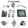 GVC160 Lawn Mower Carburetor Replacement Designed for Compatibility with Models GCV160LA0 HRR216K10 HRR216K9 HRS216K5