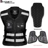 Motorcycle Safety Racing Vest: Reflective, Anti-Fall Riding Gear for Touring & Tactical Use