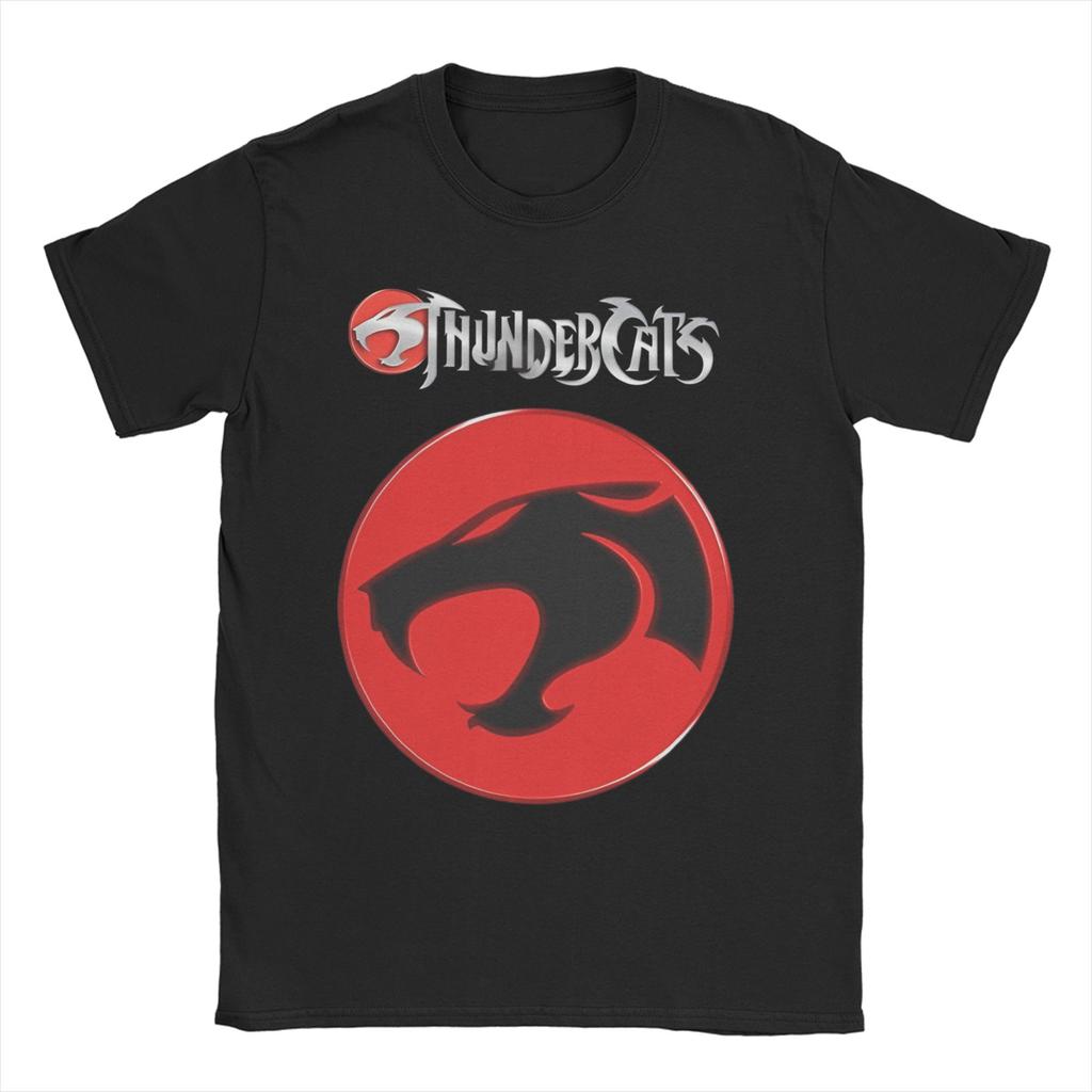Comedy Film Logo 80s Lion Animated  for Men Women T Shirts Thundercats Tees Round Neck TShirt Cotton Birthday Gift Clothing