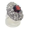 no brand  #9(JP Size) ring K18 white gold Women