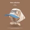 Summer sunshade sunscreen cap children thin embroidery quick-drying personalized contrasting color lace-up headscarf cap