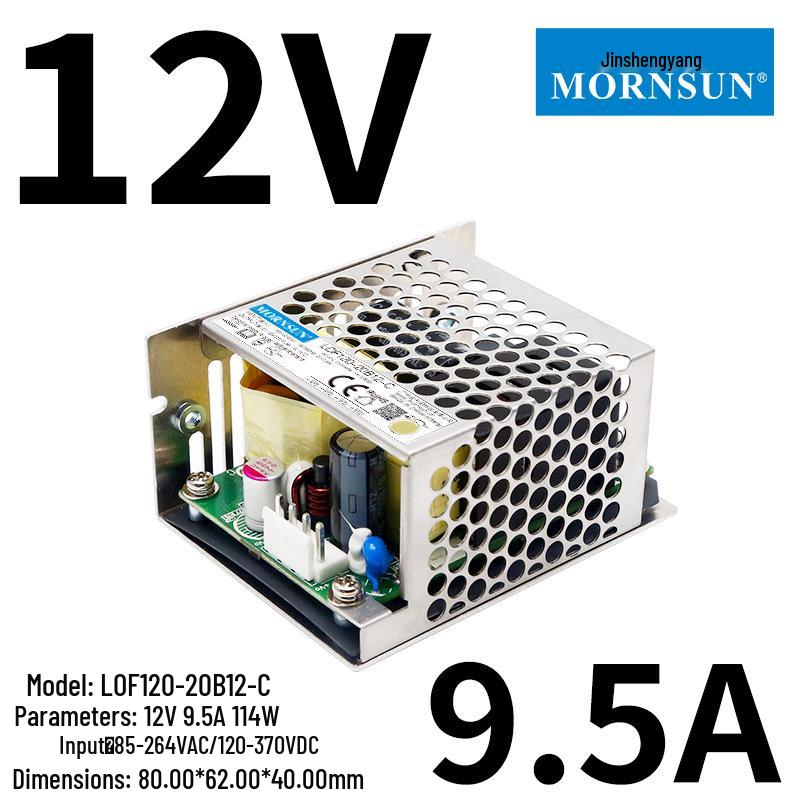 120W Medical Switching Power Supply LOF120-20B24V12V48V-C, High Efficiency 95%, Mean Well Replacement