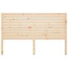 Headboard 156 X 4 X 100 Cm Solid Pine Wood