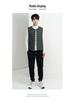 Men's Lightweight Round Neck Short Down Vest - 2025 Autumn/Winter Collection