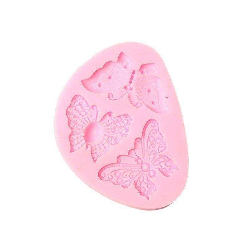 Silikonová forma Dort ve tvaru motýla Fondán Sušenky Pečivo Forma na čokoládu Pomůcky na zdobení dortů