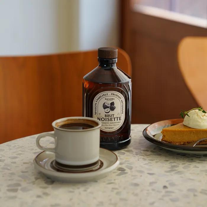 Organic Hazelnut Syrup 400ml_French Natural Syrup