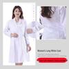 Unisex Short & Long Sleeve White Lab Coat for Medical Professionals and Students – Ideal for Autumn and Winter