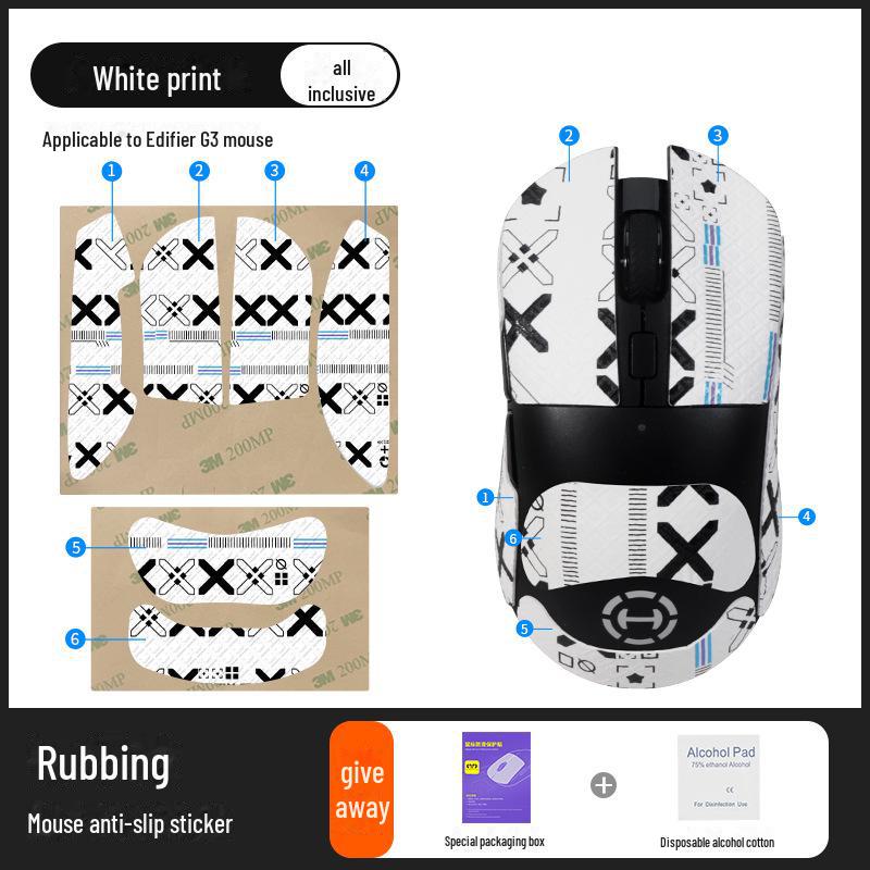 Edifier G3/G3M Anti-Rutsch- und Schweißabsorbierende Mausaufkleber