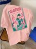 Algeria Tropical Paradise Print On Premium Soft 100 Cotton Unisexs T Shirt Perfect For Summer Vacation And Beach Days